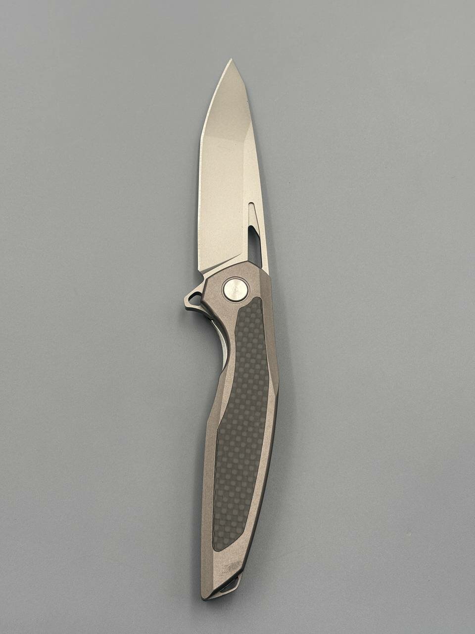 Складной нож D2 карбон — фото 1