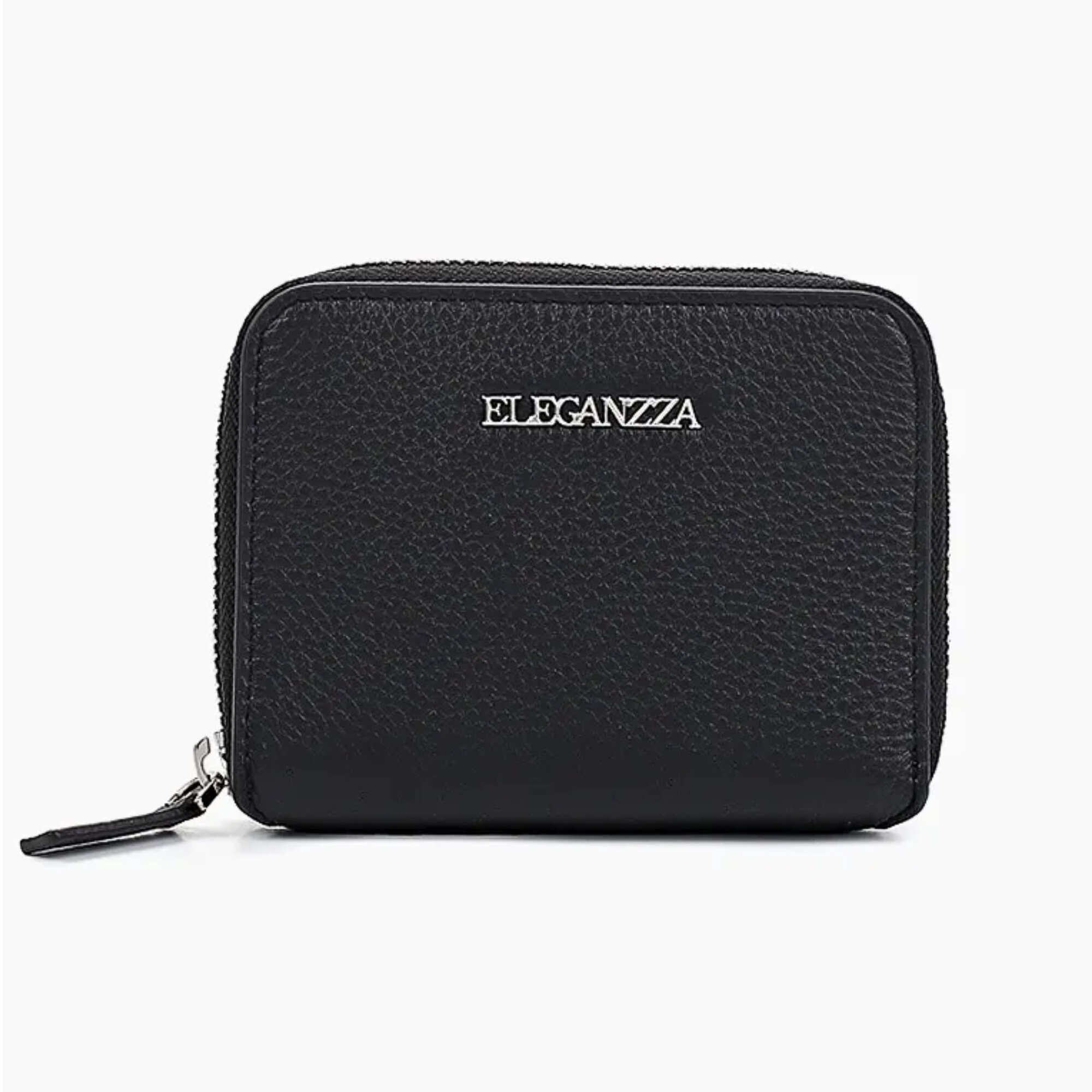 Кошелек ELEGANZZA, фактура тиснение, black