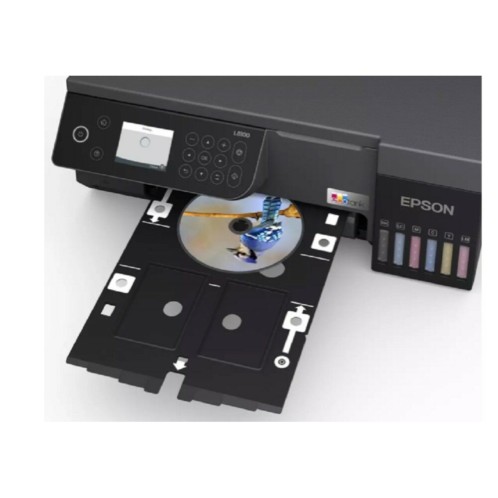 МФУ Epson EcoTank L8100, A4, цветной, Wi-Fi, USB, 48 бит, 100 листов — фото 1