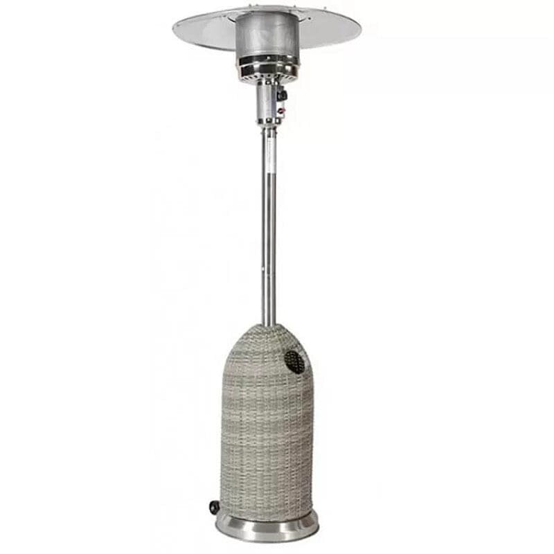 Газовый уличный обогреватель Stalleh Kotte Rattan Grey серый