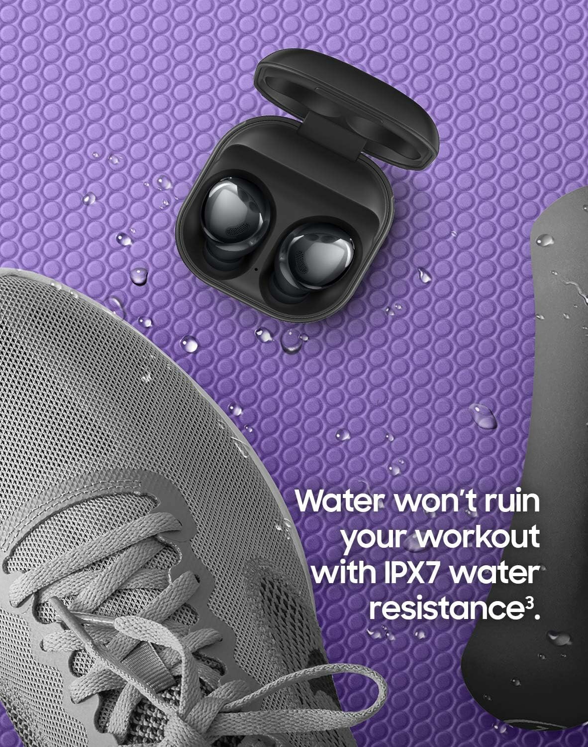 Наушники беспроводные "Galaxy Buds Pro", шумоподавление, чёрные