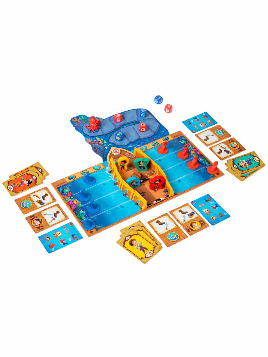 Кооперативная настольная игра для детей и всей семьи Атака Кракена — фото 1