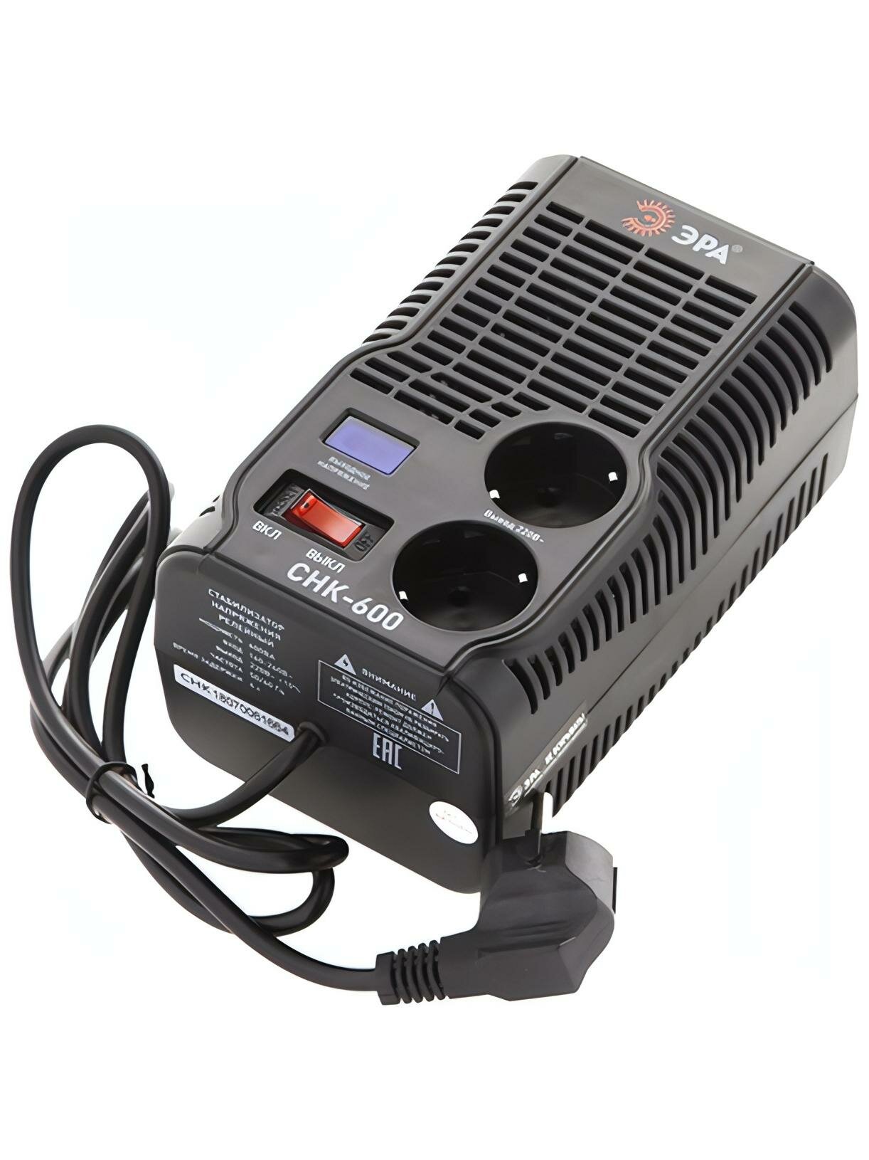 Стабилизатор напряжения ЭРА СНК-600