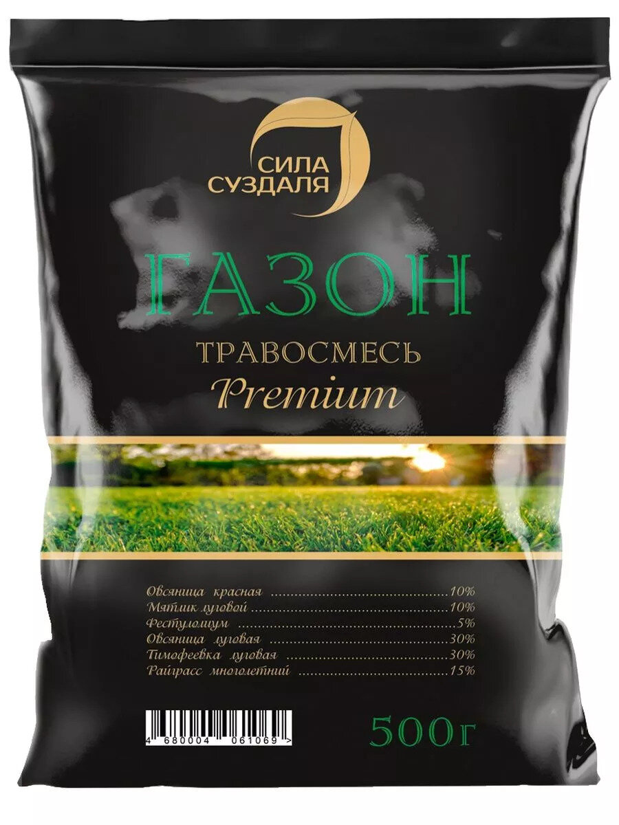 Газон Premium Сила Суздаля 500 г