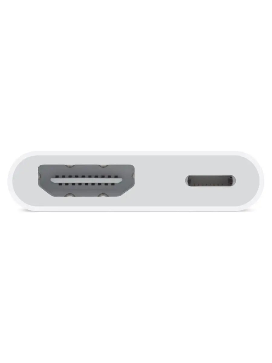 Адаптер Apple Lightning to Digital AV, для подключения к телевизору, длина 0,1 м — фото 1