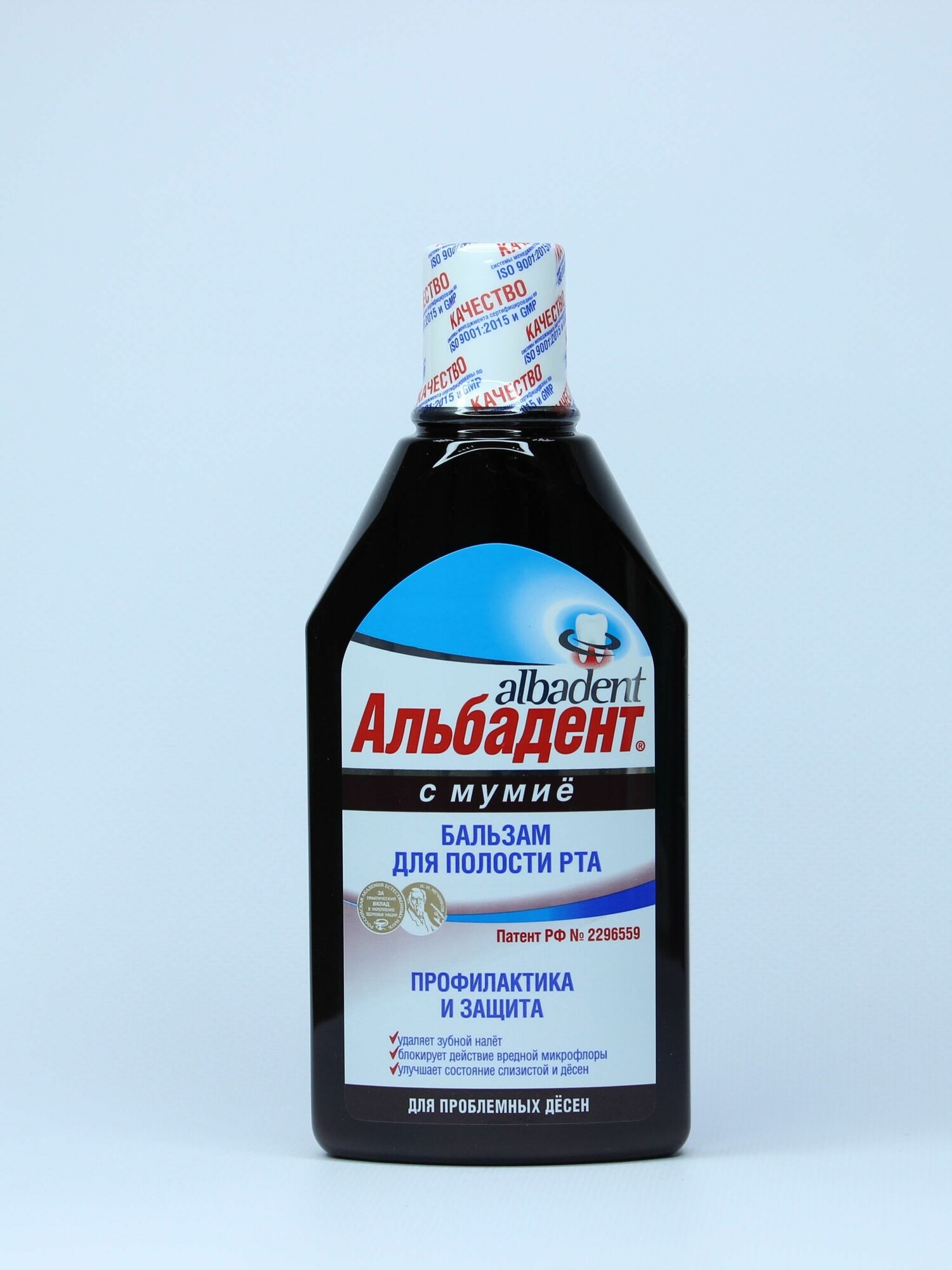 Бальзам для полости рта Альбадент с мумие, 400 мл