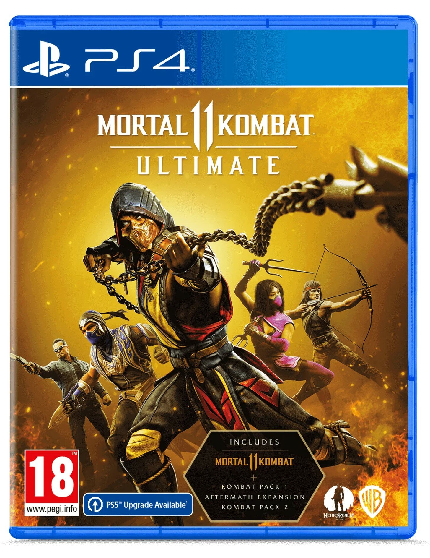 Игра Mortal Kombat 11 Ultimate (Русские субтитры и интерфейс) (PS4) (Диск)