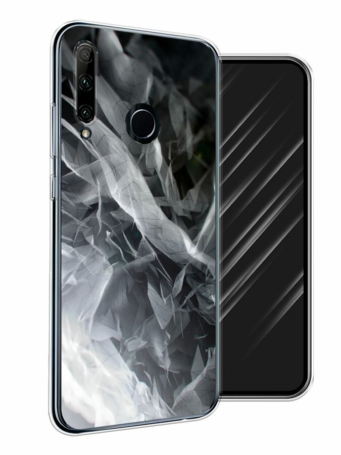 Чехол на Honor 10i/20 Lite 2019/20e/Huawei P Smart Plus 2019 / Хонор 10i с принтом "Абстракция 9"