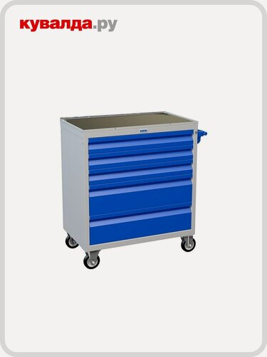 Изображение товара Тележка инструментальная практик WDS-5 5 выдвижных полок