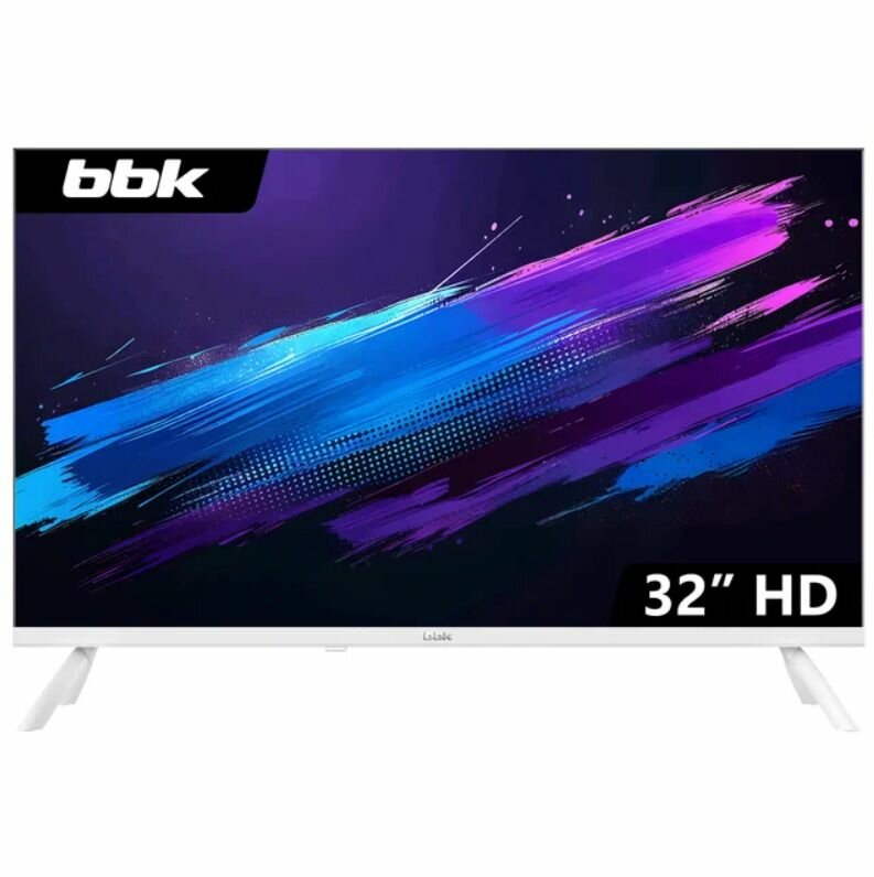 Телевизор BBK 32LEM 1044 TS2C белый