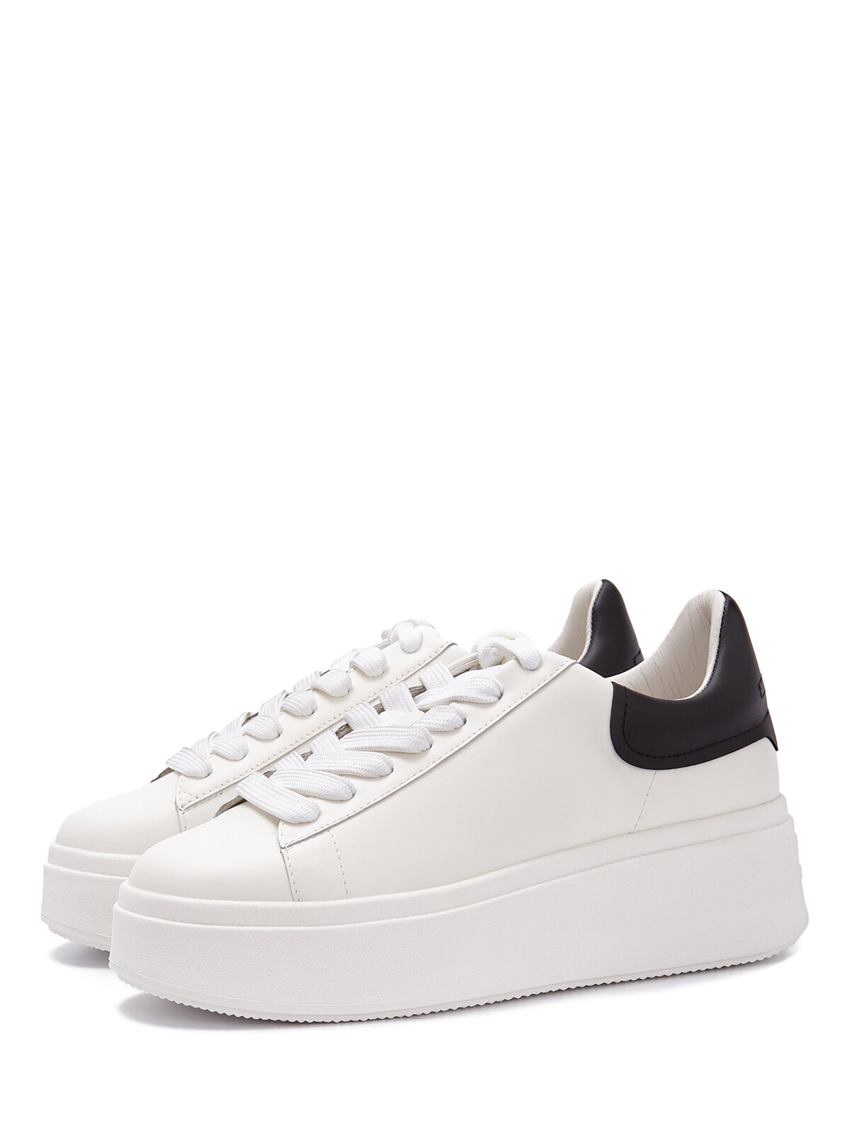 Кеды ASH MOBY, размер 40, белый/черный — фото 1