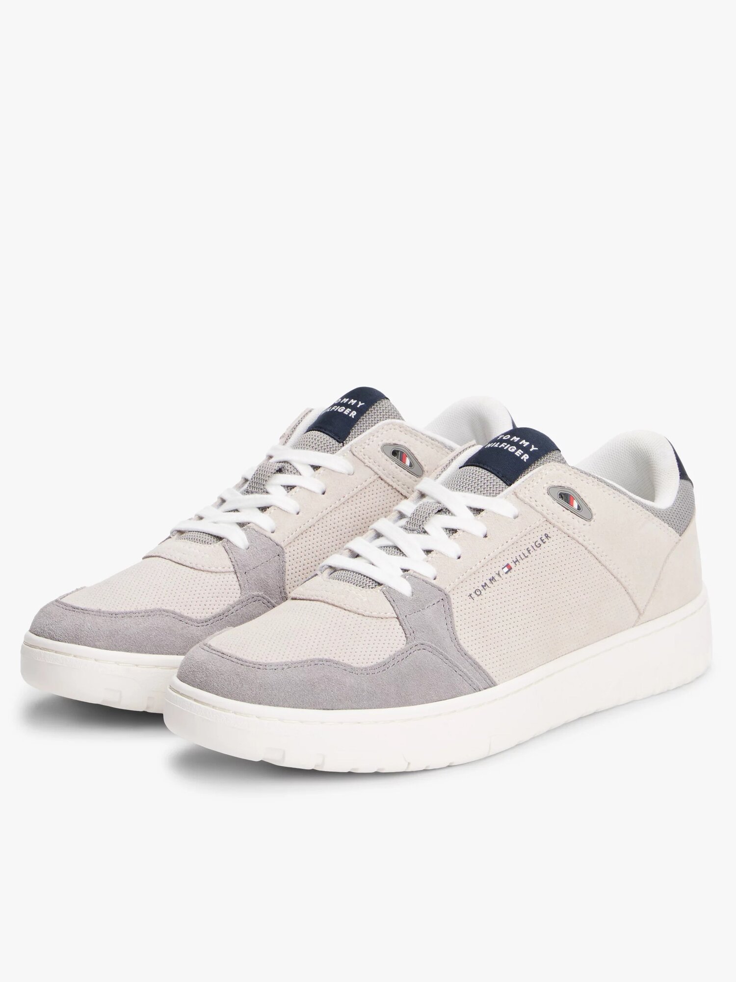 Кеды TOMMY HILFIGER, размер 45 EU, серый — фото 1