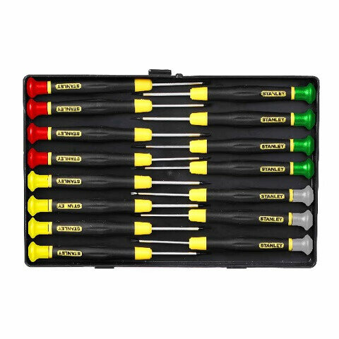STANLEY 15-частная мини-отвертка Set A 66-381 Стиль：66-381 15-частная мини-отвертка