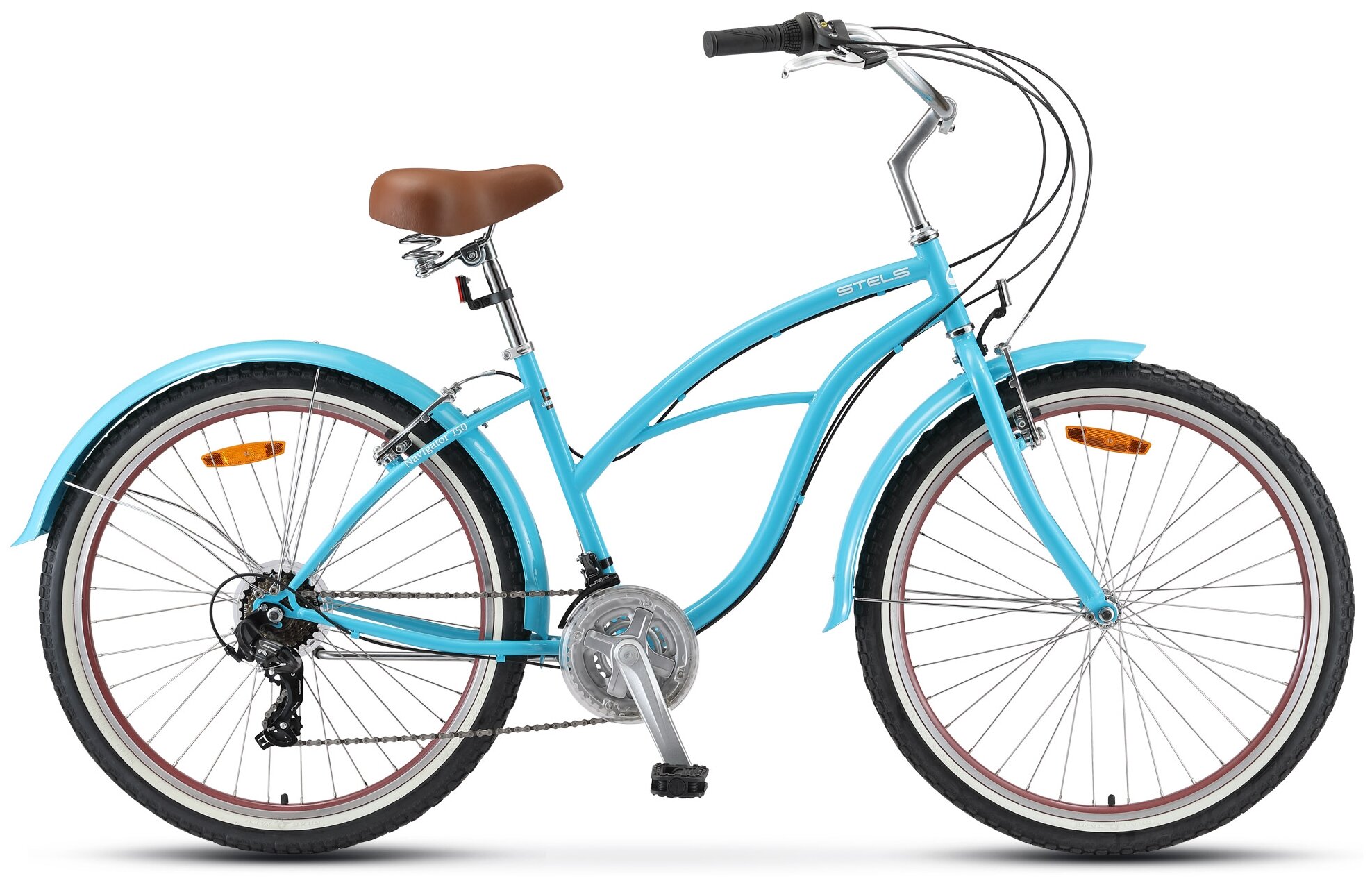 STELS Navigator 150 Lady 21-sp 26 V010 (2021) синий 17" (требует финальной сборки)
