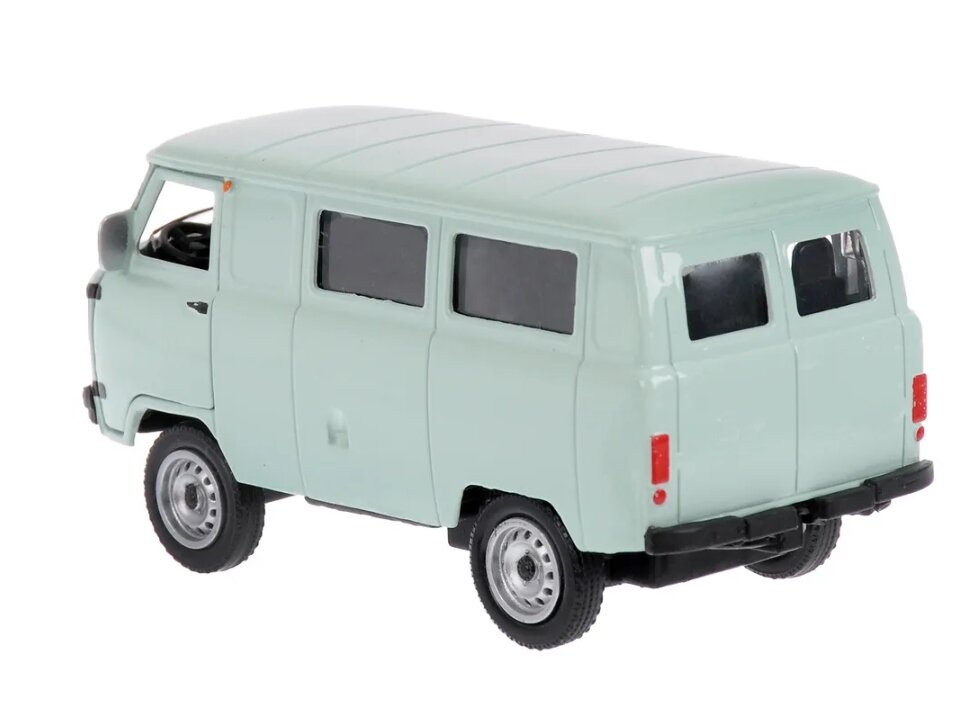 Игрушка машинка металлическая УАЗ Буханка металлическая масштаб 1:38 — фото 1