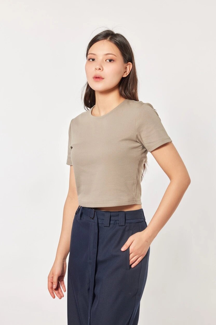 Топ Selfie, размер L, хаки — фото 1