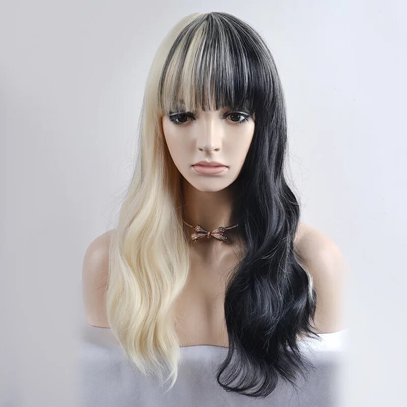 Парик Melani Martinez Crybaby Черно-розовый Серый, Beige Black