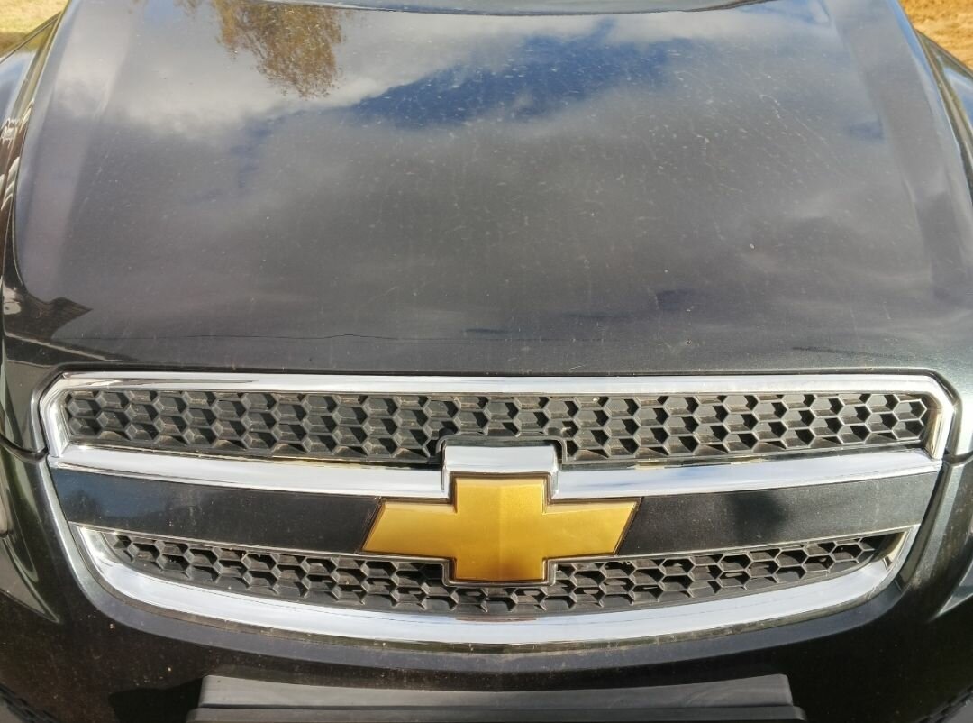 Эмблема Chevrolet Captiva C100 передняя 2006-2011г