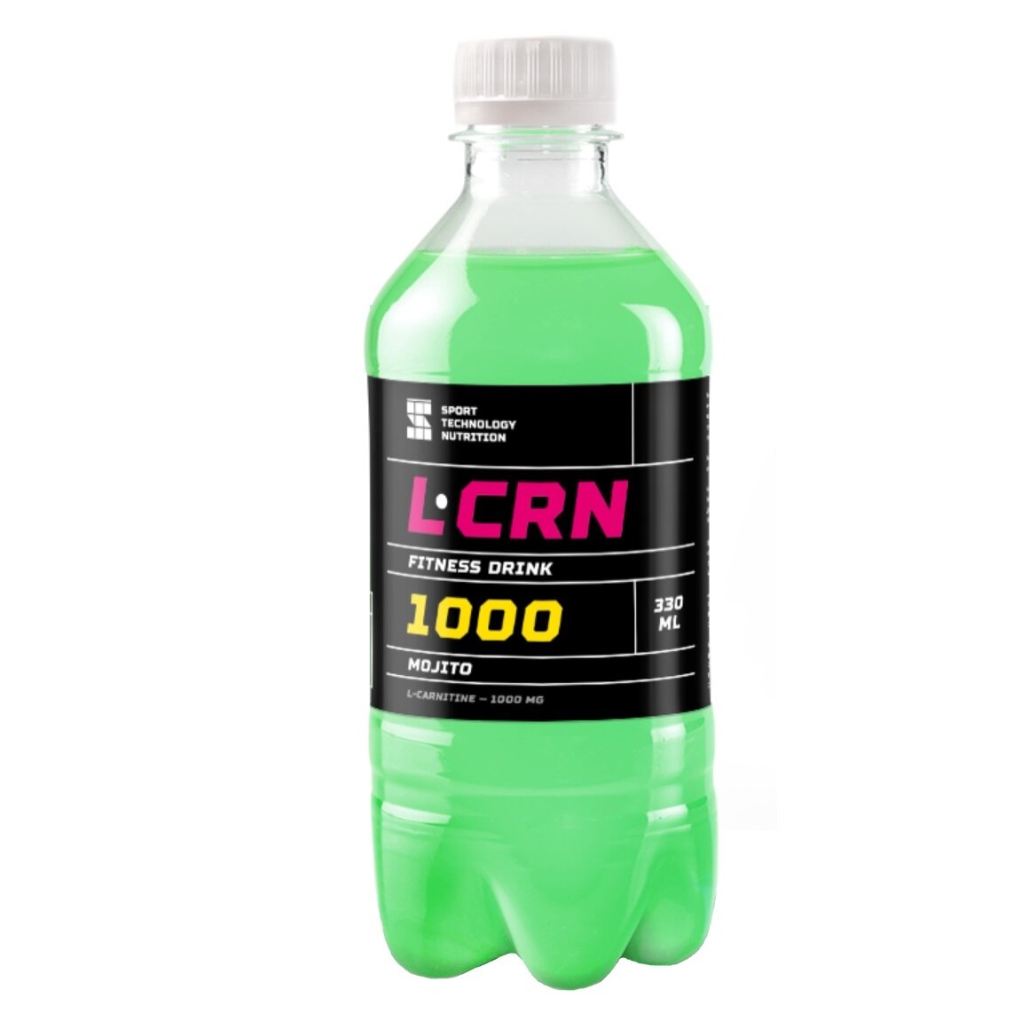 Жидкий L-карнитин Fitness Drink L-Carnitine 1000 330 мл 8 шт (Спортивные технологии) Мохито