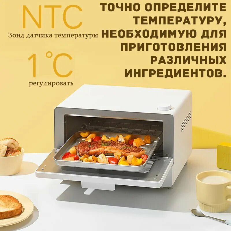 Мини-Печи Xiaomi Xiaomi Мини-печь MKX02M-1，Умная электрическая духовка Mijia, белый