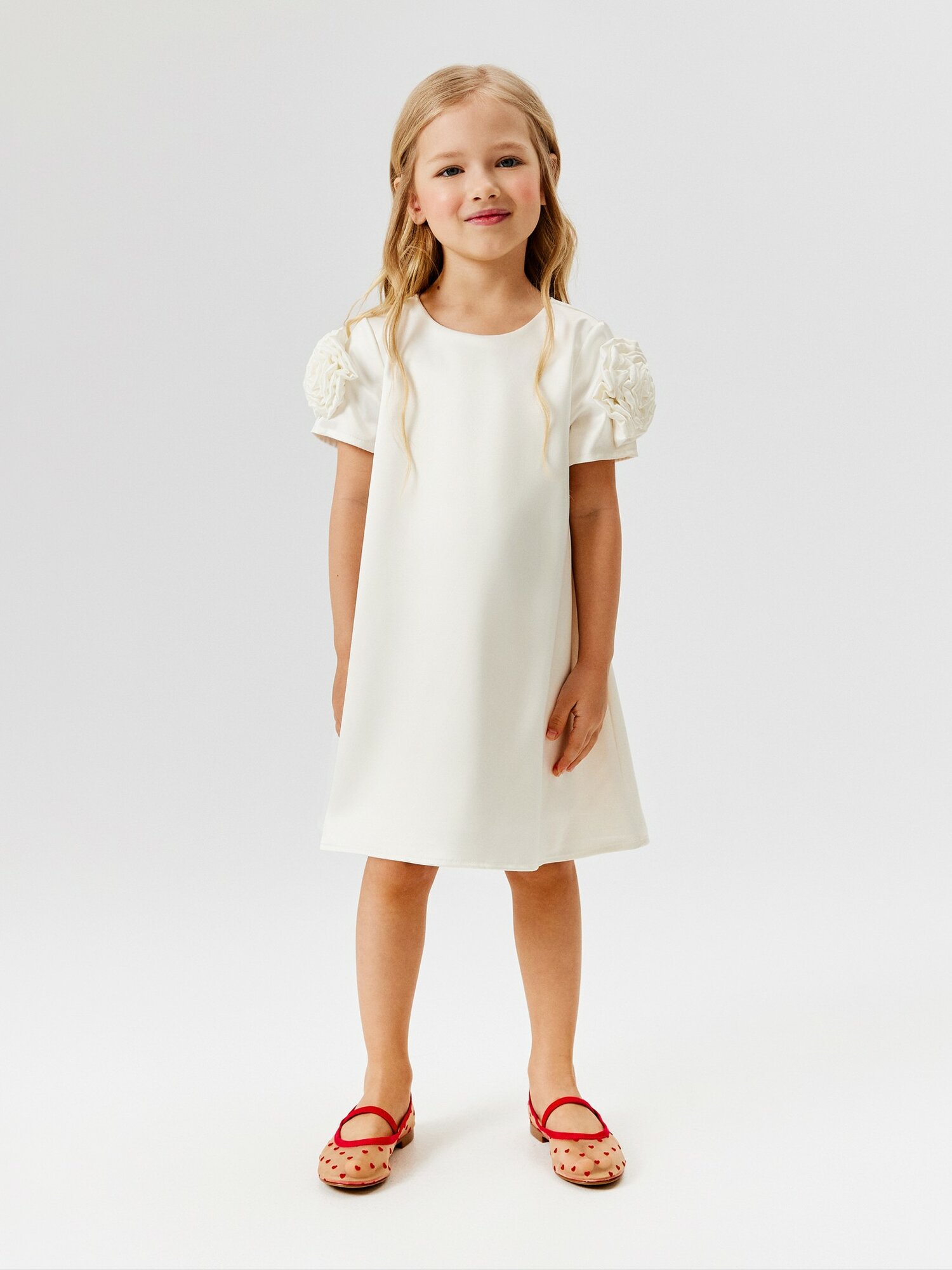 Платье Acoola, размер 104, белый