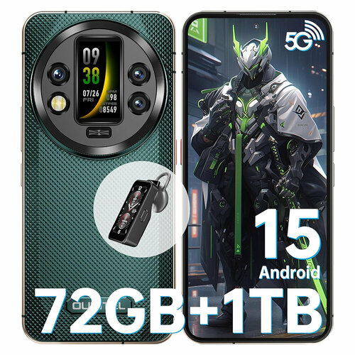 Oukitel Смартфон WP200 Pro MediaTek Dimensity 8200 241 ТБ зеленый 3783800₽