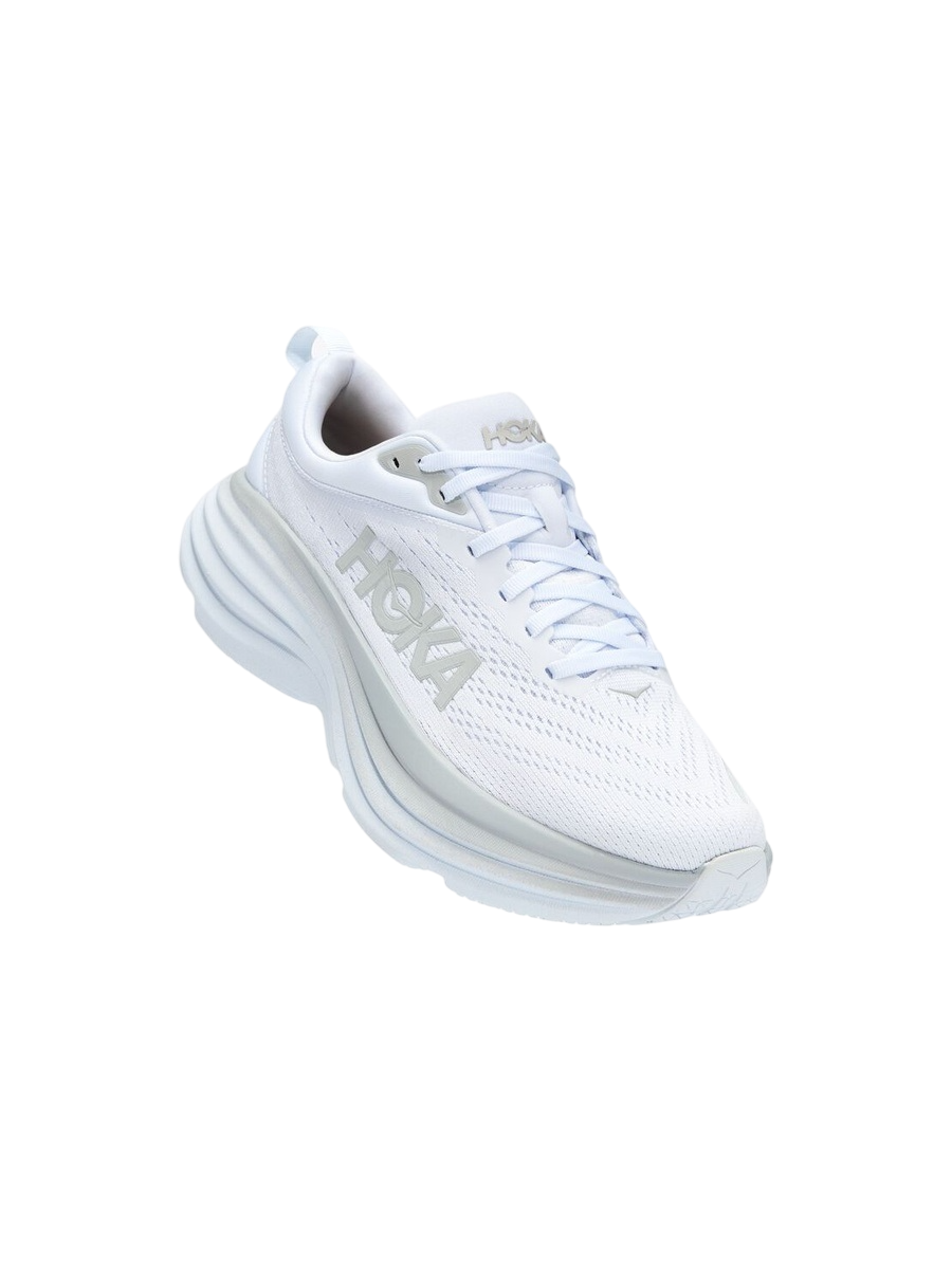Кроссовки HOKA ONE ONE Bondi 8, полнота D, размер US9D/UK8.5/EU42 2/3/JPN27, белый — фото 1
