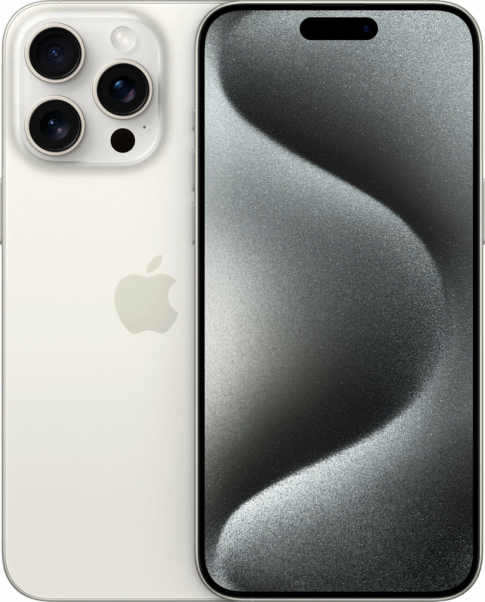 Смартфон Apple iPhone 15 Pro Max 512 ГБ, Dual: nano SIM + eSIM, белый титан