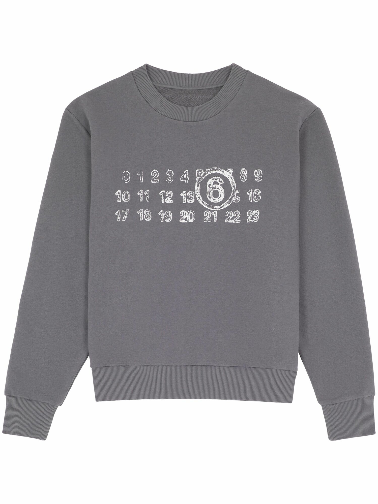 Толстовка Maison Margiela, размер 2XL, , серый