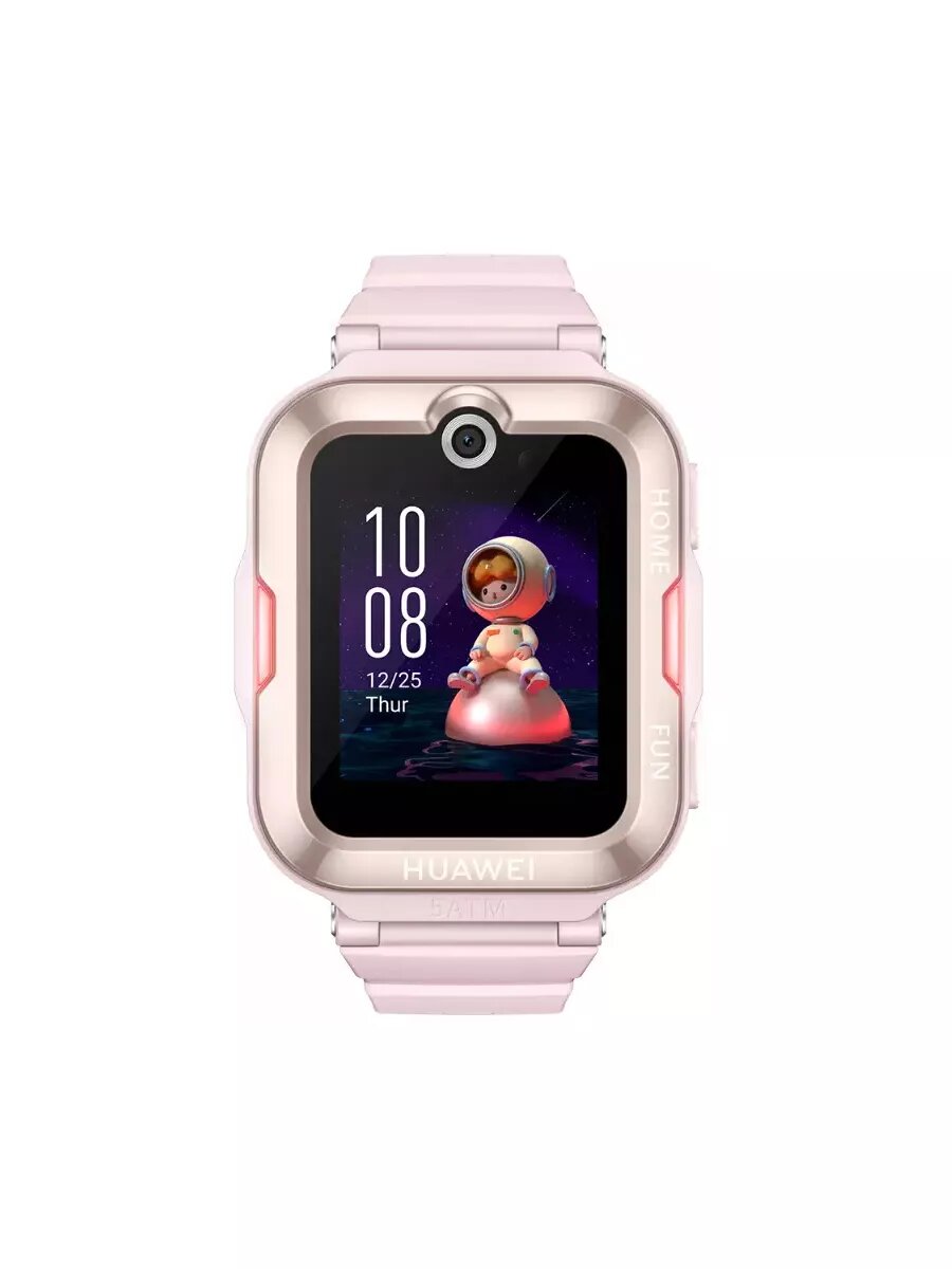 Обзор: Детские умные часы HUAWEI Watch Kids 4 Pro Wi-Fi, розовый