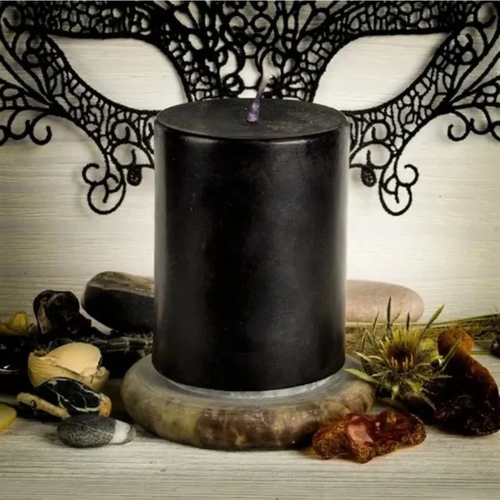 Ароматическая свеча с травами 