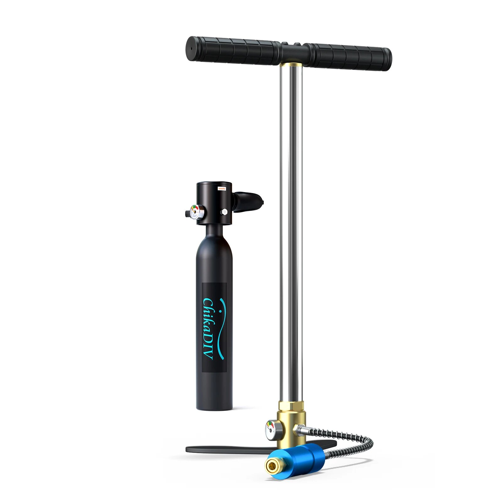 ChikaDIV S300 Мини-баллон для дайвинга S300-B-BLACK
