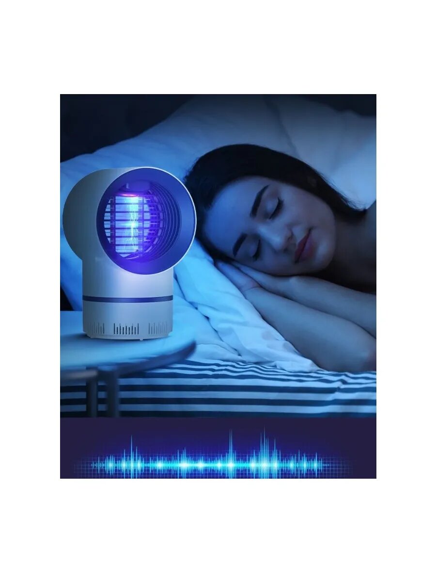 Изображение Антимоскитная лампа, электрическая ловушка для летающих насекомых