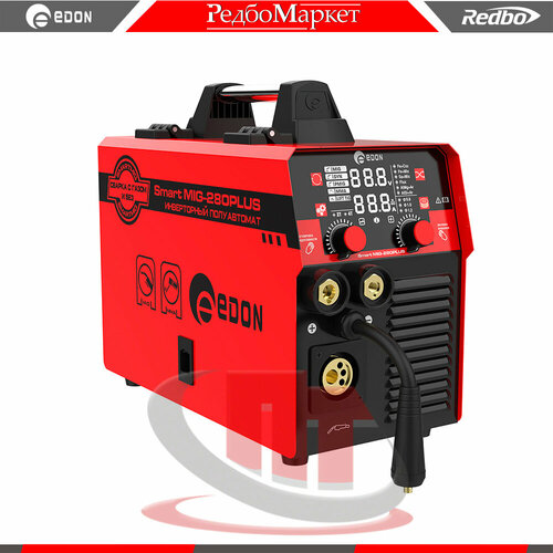 Сварочный полуавтомат инверторный Edon Smart MIG-210S евро разъем 24410₽
