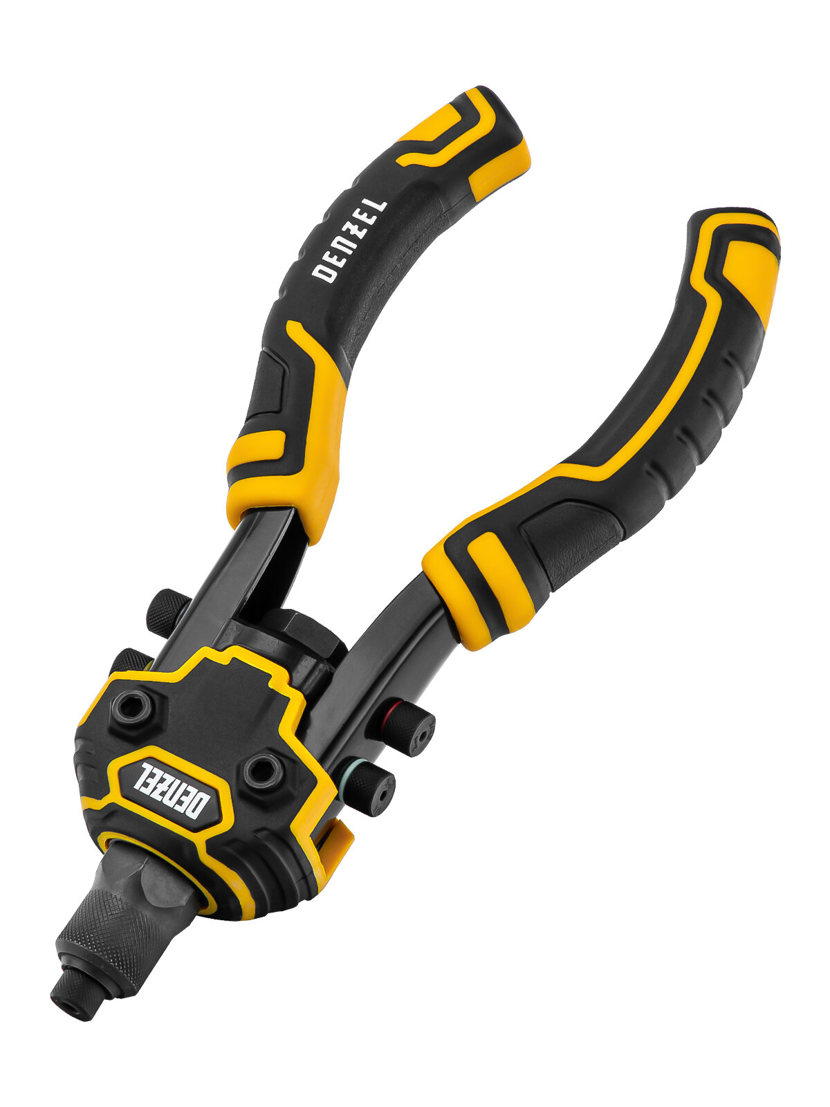 Заклепочник двуручный Denzel заклепки 24-32-40-48-64 мм 40500