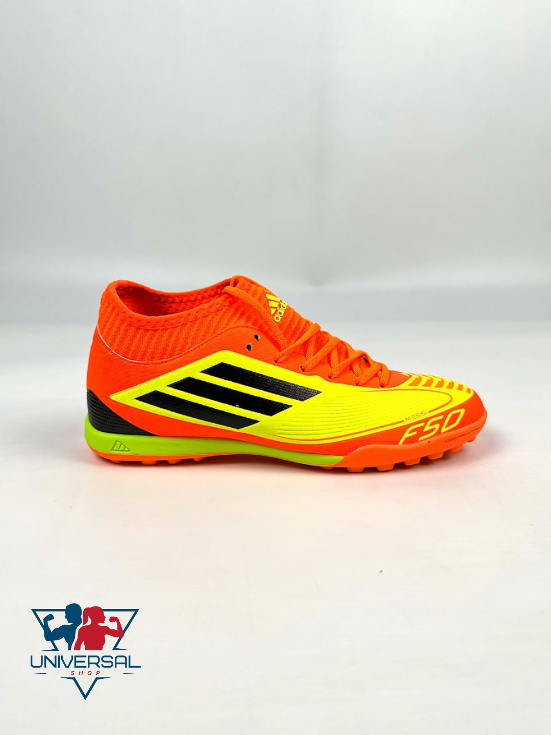 Бутсы adidas, размер 41, оранжевый — фото 1