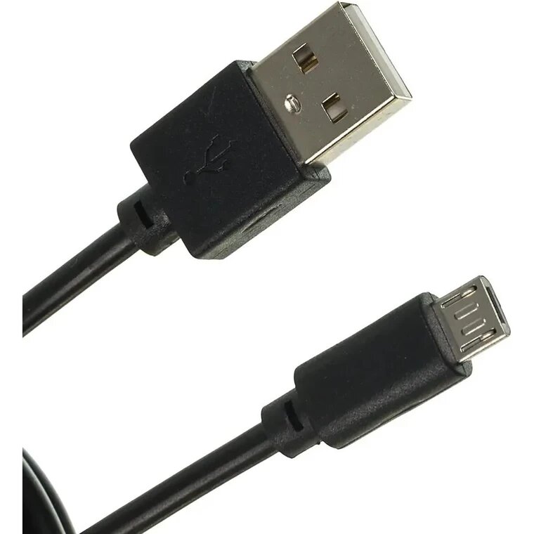 Кабель Digma MICROUSB-2M-BLK USB (m)-micro USB (m) 2м черный