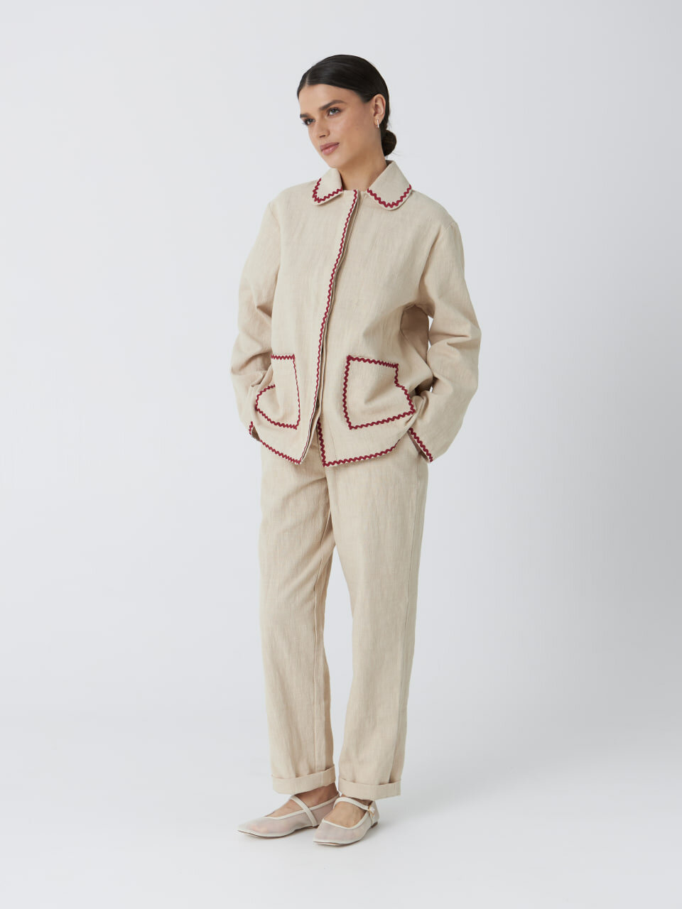 Рубашка Murkott rubashka-255, размер XS/S, бежевый