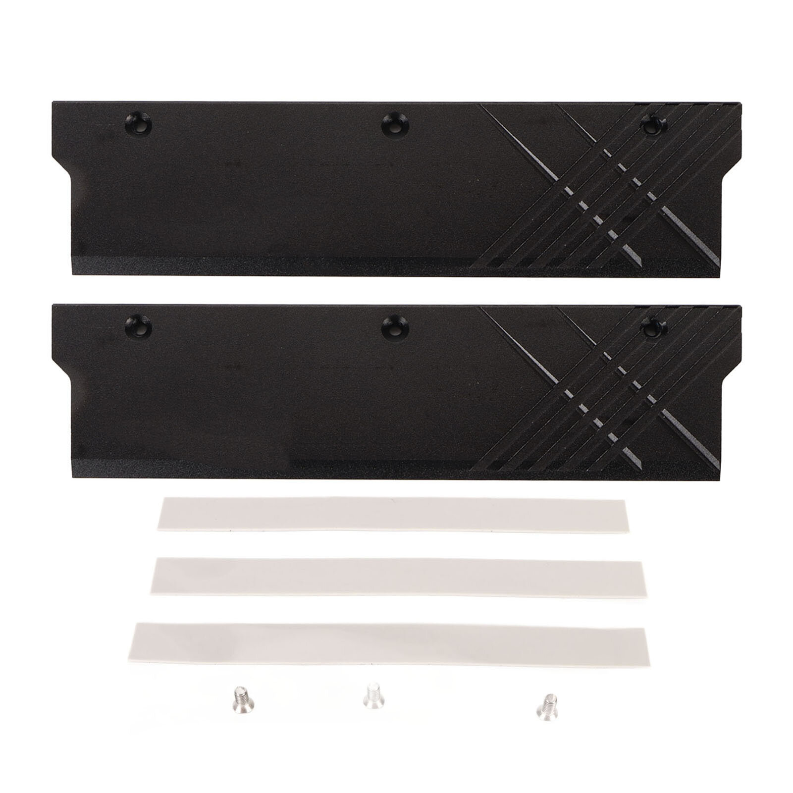 Computer Water Cooling Heatsink Aluminium Alloy Memory DDR5 Cooler Black
