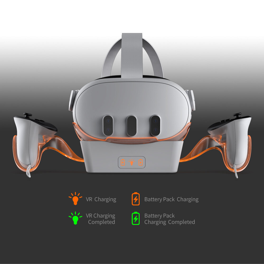 Зарядная станция Dobe Charging Kit для Oculus Quest 3 (TY-3835) — фото 1