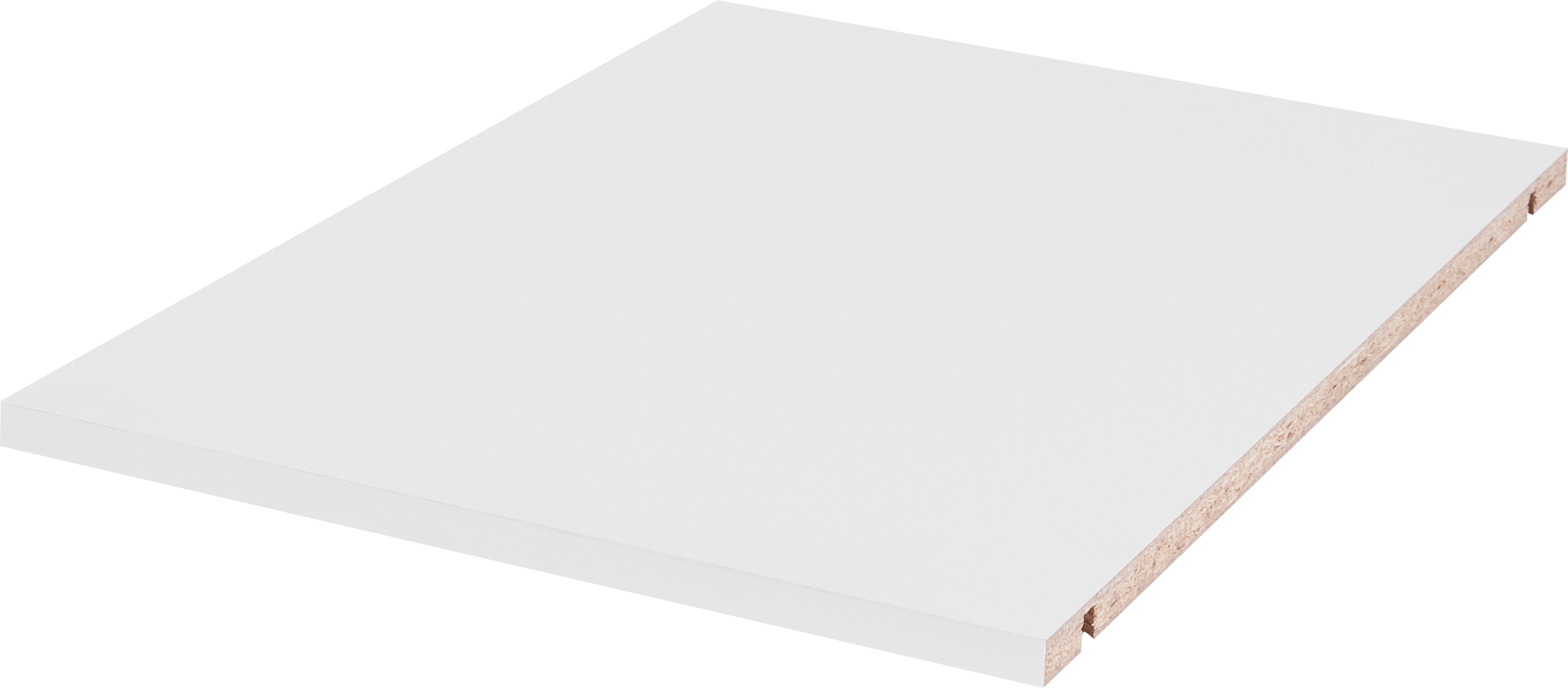 Полка для шкафа Лион 40x55 см ЛДСП цвет белый 2 шт