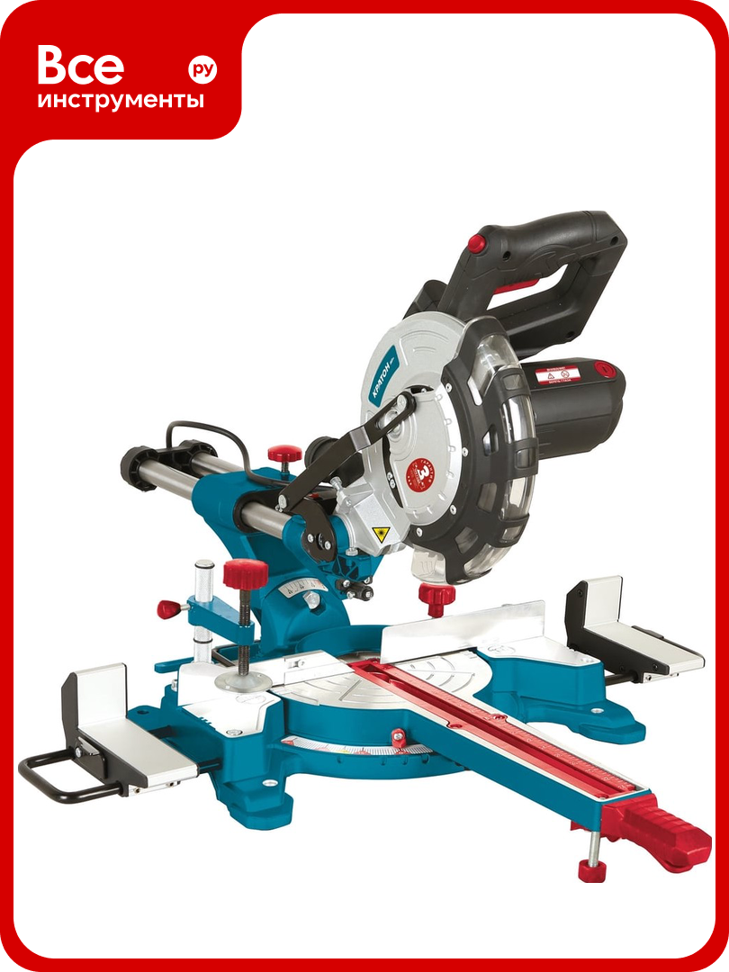 Торцовочная пила кратон MS1900/255M Зверь машина 4 01 07 029