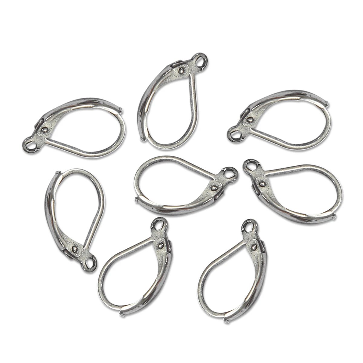 Медные французские застежки для сережек Hua Ming Ce 10 шт 6 цветов