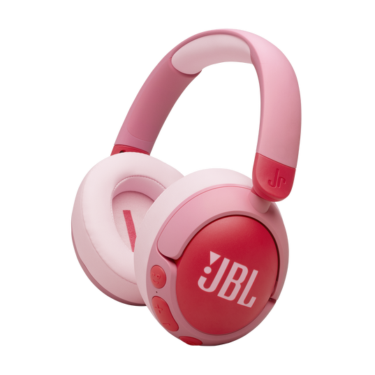 Наушники JBL JR 470NC, накладные, беспроводные, с шумоподавлением, розовый