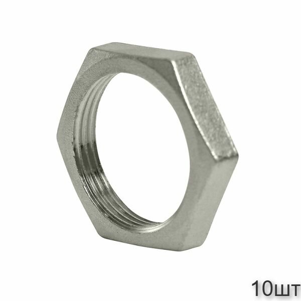 Контргайка TIM 1/2* никелированная GF002N 10шт