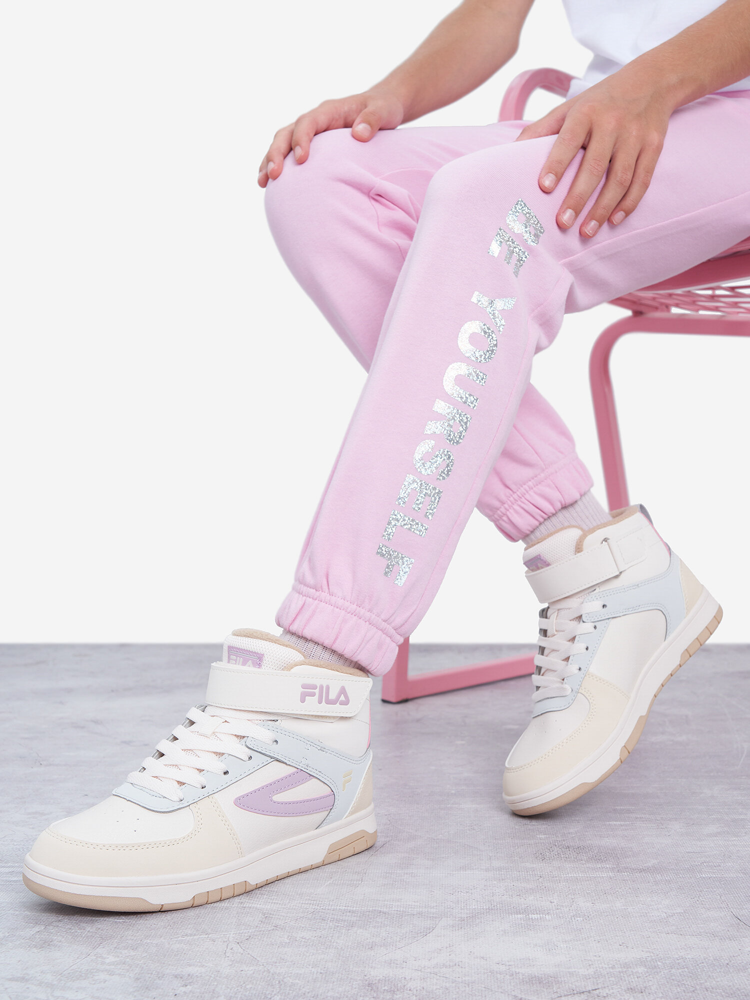 Кеды Fila FIL NXT MID WTR G, размер 36, розовый/бежевый