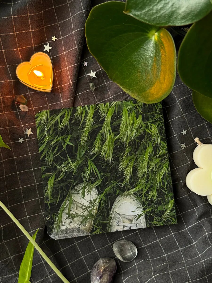 Блокнот в точку квадратный 'green', 13х13 см — фото 1