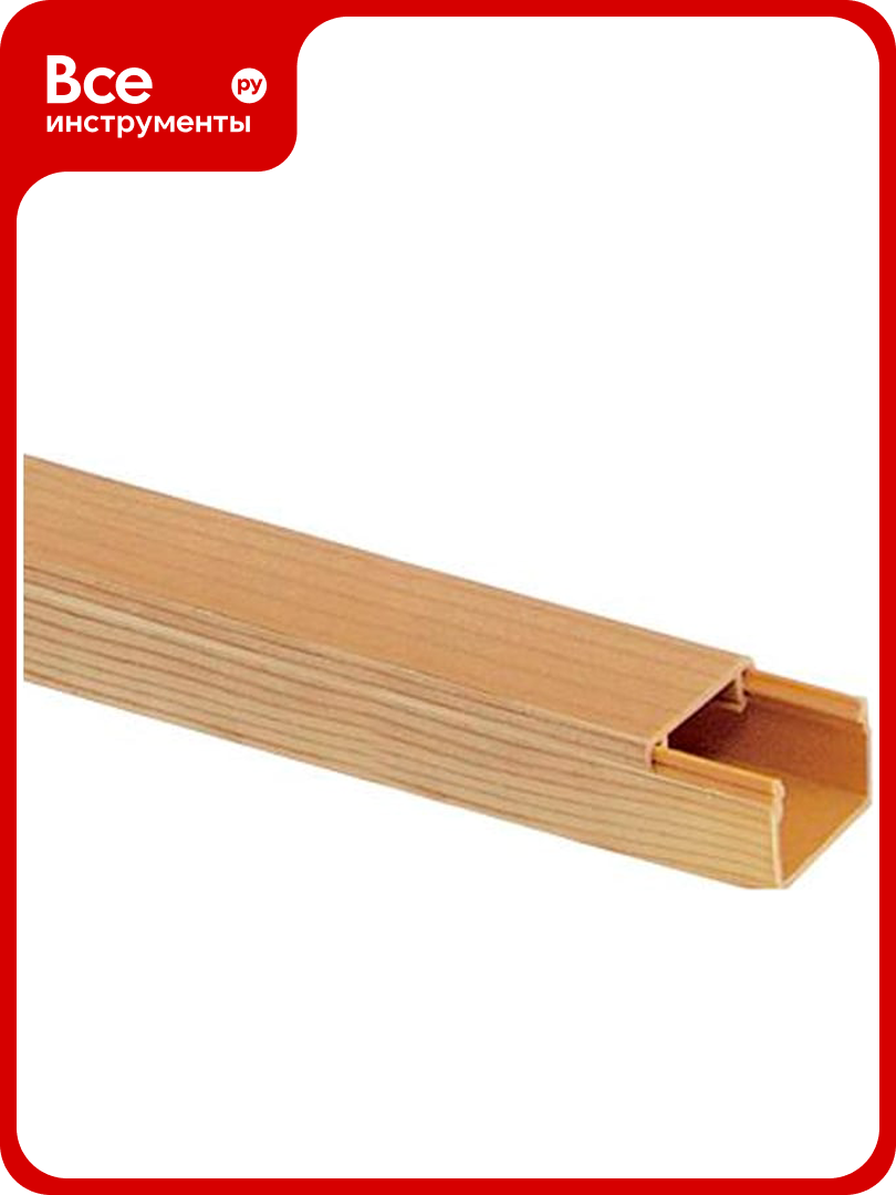 Кабельный канал DIRECT ELECTRIC ПВХ 40x16 сосна 3D DE19722098