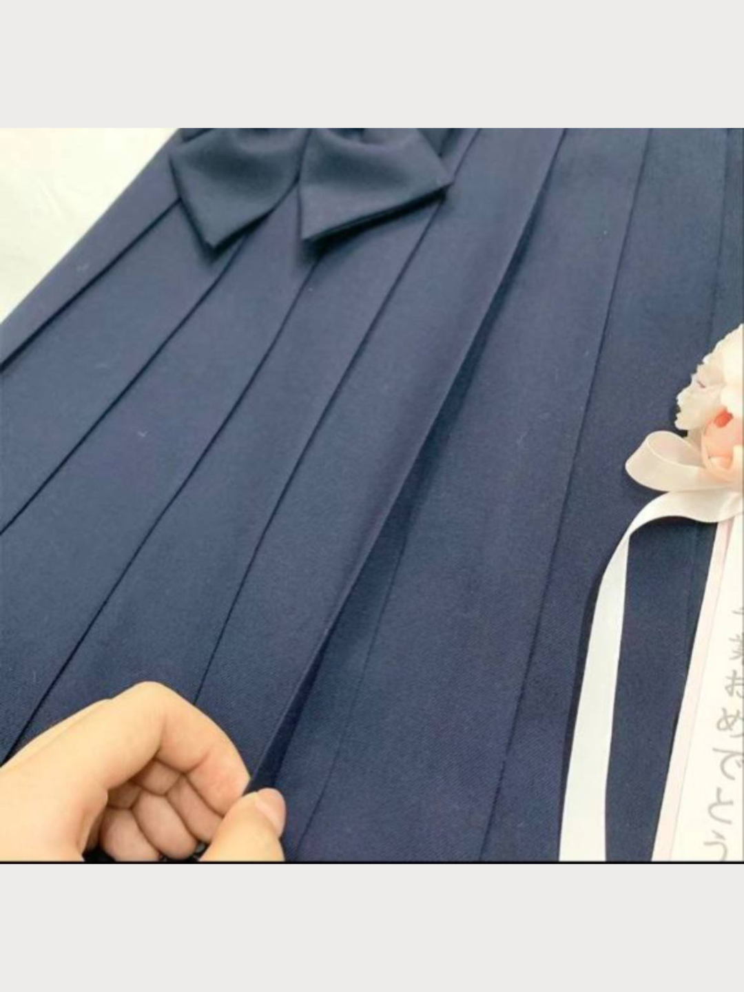 Школьная юбка, размер 150, синий — фото 1