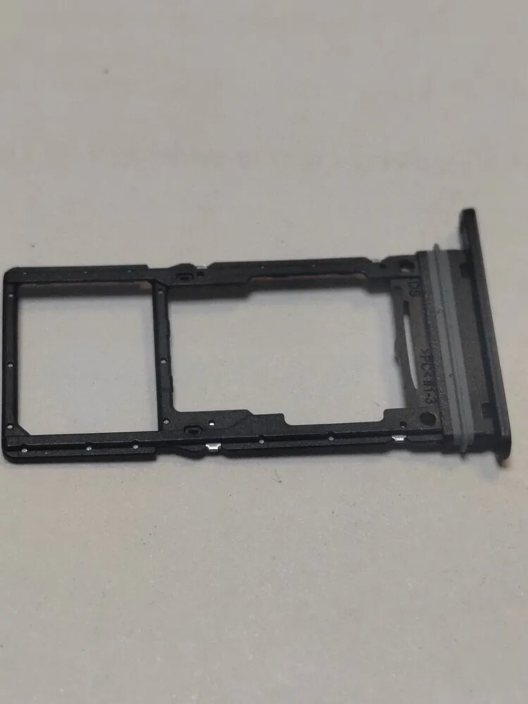 Сим лоток для samsung a33( a336b ) черный — фото 1